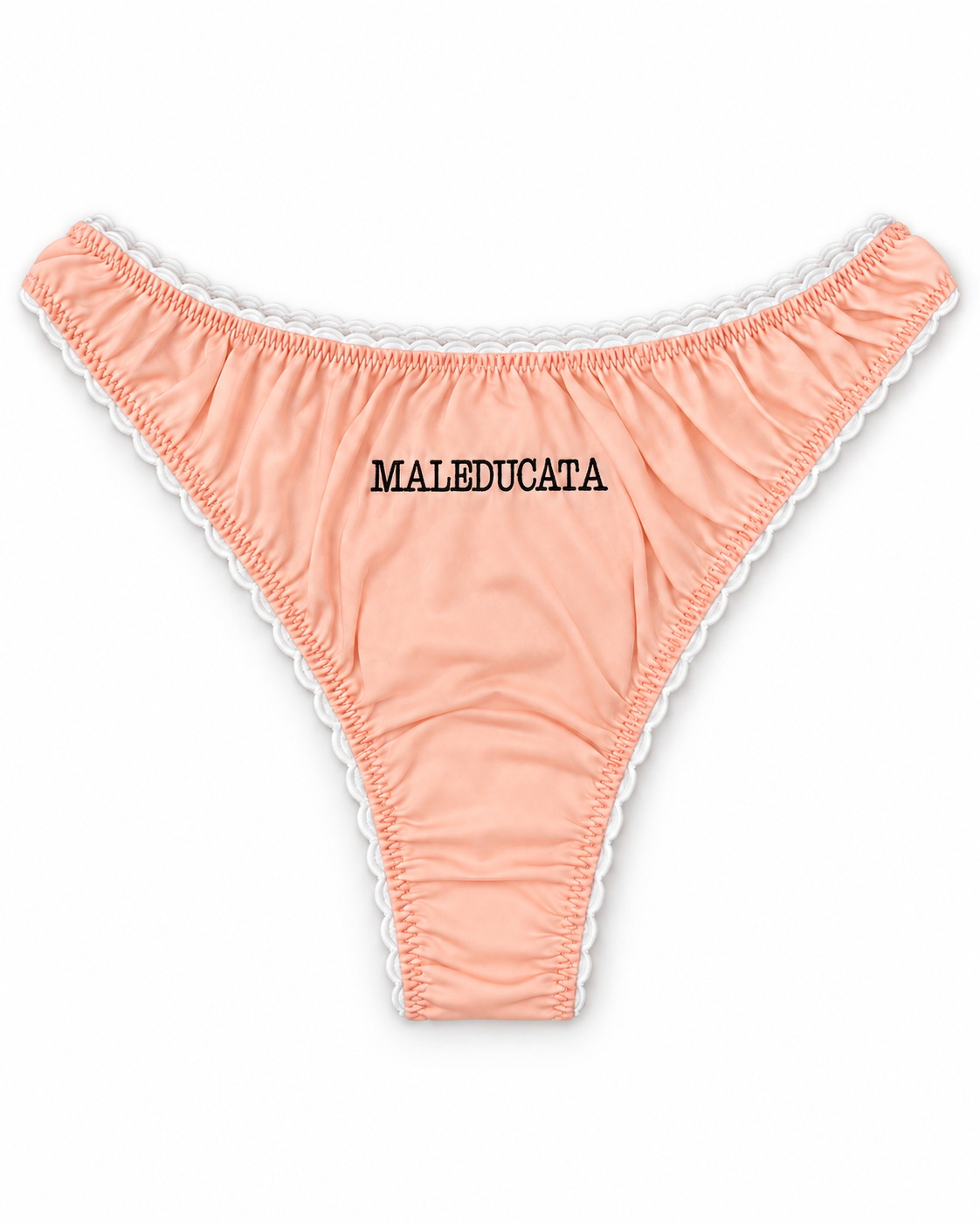 Mutanda arricciata MALEDUCATA — immagine e-commerce su sfondo bianco